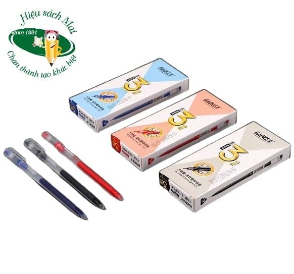  Viết gel Baoke PC5198 đỏ 