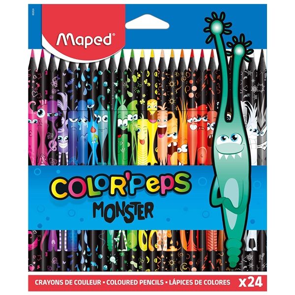  Chì màu Maped 24m Monster 862624 