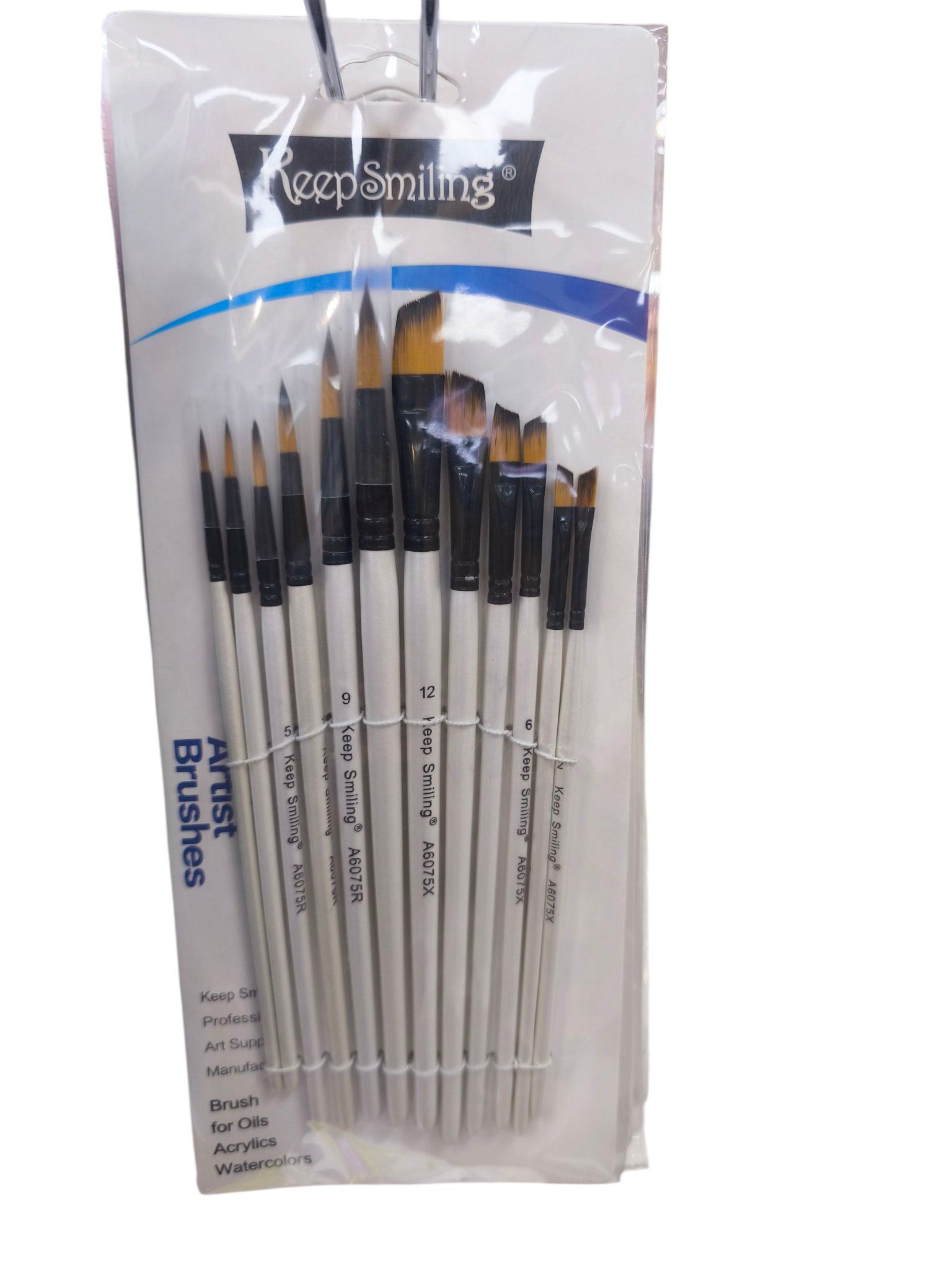  Bộ cọ vẽ A6075 (12c/bộ) 