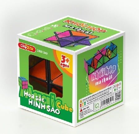  Khối hộp ma thuật - Hòa sắc hình sao DK81349 