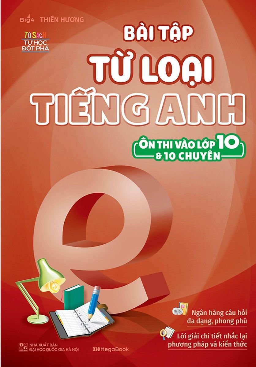  Bài tập từ loại tiếng Anh (ôn thi vào lớp 10 và 10 chuyên) 