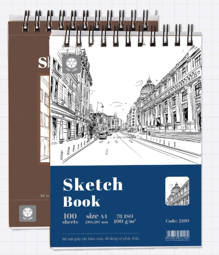  Tập vẽ A4 50tr Art Book 8816 