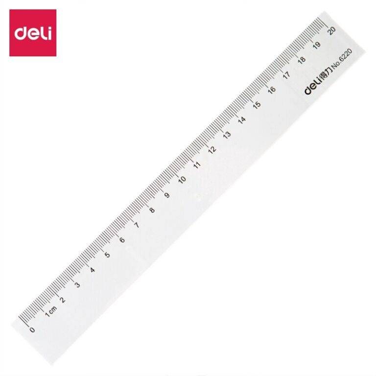  Thước 20cm Deli E6220 