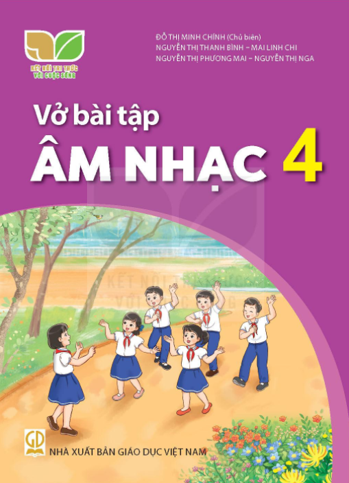  VỞ BÀI TẬP ÂM NHẠC 4 ( KẾT NỐI TRI THỨC ) 