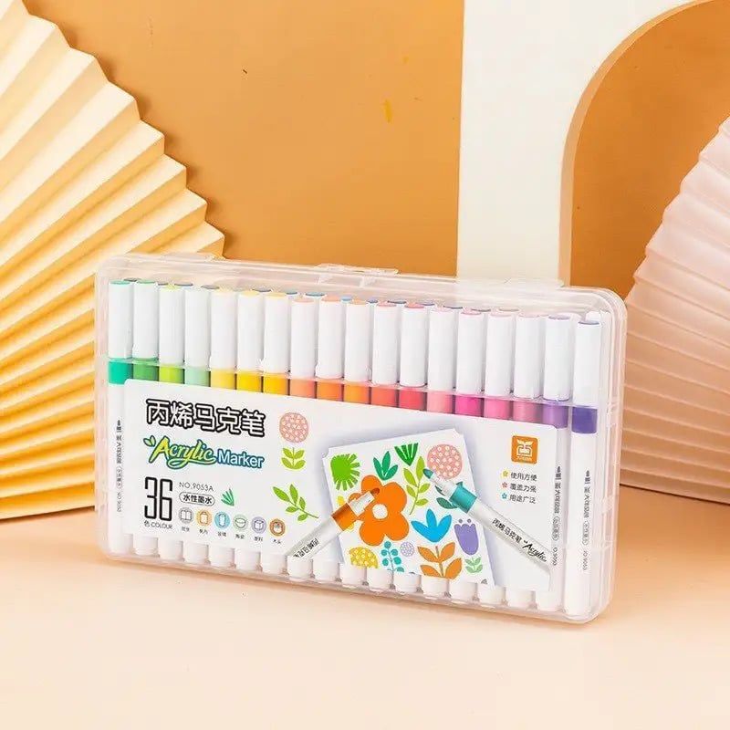  Viết lông màu Acrylic 12m 9053 