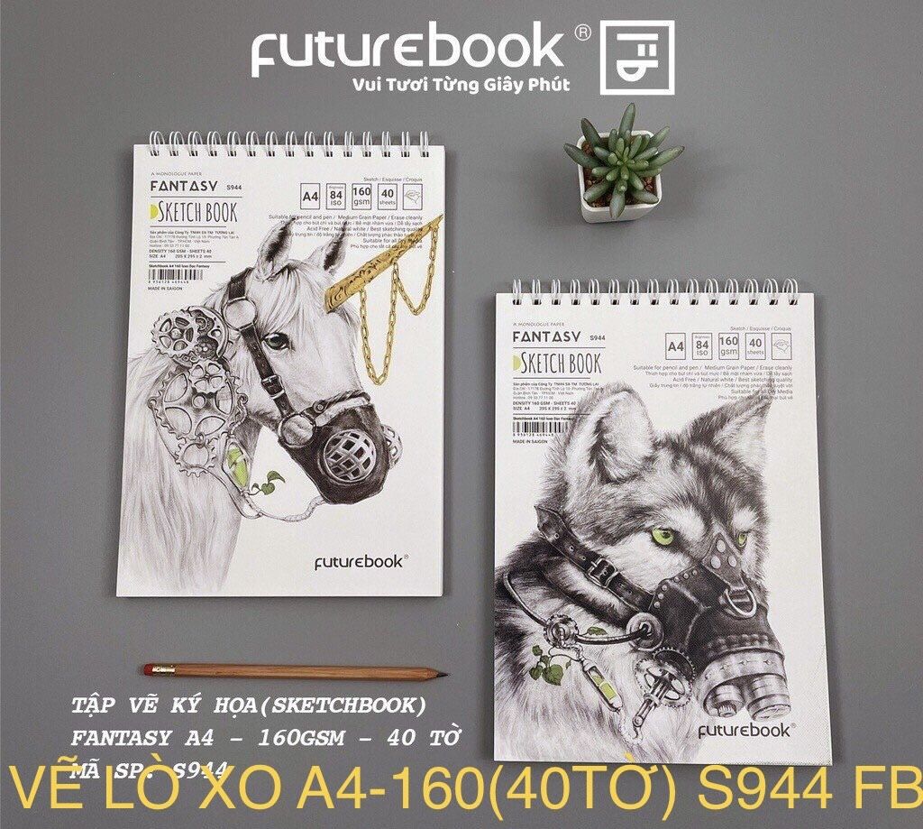  Tập vẽ ký họa A4 S944 (Sketch) 