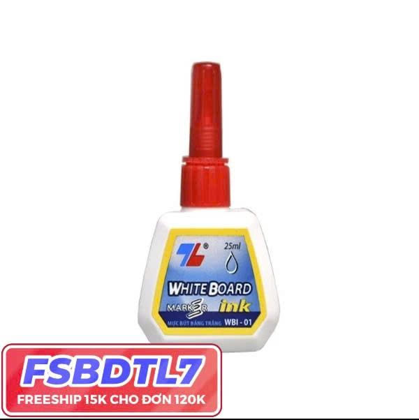  Mực lông bảng WBI-01 đỏ 