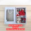  Set Hoa Sáp Bó + Ly Sứ hoa 