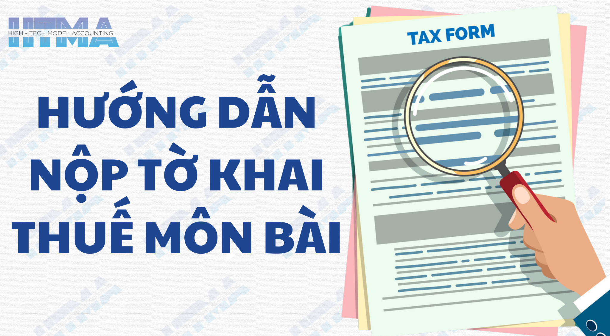  Hướng dẫn nộp tờ khai thuế môn bài 