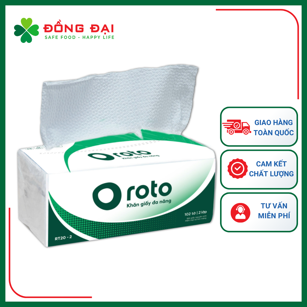 Giấy đa năng ROTO là lựa chọn tiện lợi cho mọi mô hình F&B