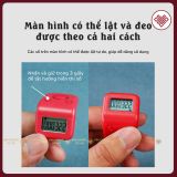  Máy bấm số niệm phật điện tử đeo tay – Thao tác dễ dàng, sạc nhanh, đếm 6 kênh riêng biệt 