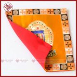  Tấm Lót Tượng Lót Pháp Khí Mật Tông [Kim Cương Hỷ Lạc] Biểu Tượng Kalachakra 