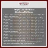  Decal Dán Cửa Kalachakra, Miếng Dán Kim Cang Thời Luân [Kim Cương Hỷ Lạc] Thịnh Vượng Và Bình An 