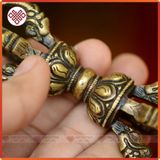  Chuông Cầm Tay Mật Tông [Kim Cương Hỷ Lạc] 5 Chấu Đen 