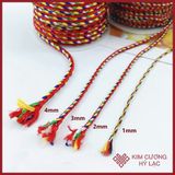  Chỉ Ngũ Sắc, Vòng Tay Chỉ Ngũ Sắc Tây Tạng [Kim Cương Hỷ Lạc] Hàng Loại 1 Chất Lượng Cao 