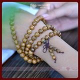  Chuỗi Vòng Gỗ Có Túc Số, Chuỗi 108 Hạt, Vòng Tay Phong Thủy [Kim Cương Hỷ Lạc] Gỗ Tự Nhiên 6 - 8mm 