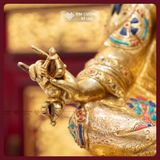  Tượng Liên Hoa Sinh Đồng Mạ Vàng Nepal 47cm [Kim Cương Hỷ Lạc] Tượng Đồng Nepal Hiếm Có 