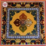  Đệm Thiền Mật Tông, Đệm Ngồi Bệt [Kim Cương Hỷ Lạc] Kích Thước 80x80cm Tây Tạng 