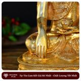  Tượng Phật A Di Đà Mật Tông [Kim Cương Hỷ Lạc] Nepal 33Cm 