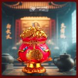  Nến Thần Tài - Nến Sáp Tài Lộc [Kim Cương Hỷ Lạc] Nến Chiêu Tài Đón Lộc Thần Tài- Nến Sáp Giá Rẻ 