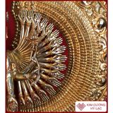  Tượng Phật Thiên Thủ Thiên Nhãn Mật Tông [Kim Cương Hỷ Lạc] Đồng Nepal 