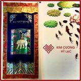  Rèm Cửa Mật Tông [Kim Cương Hỷ Lạc] Voi Trắng 