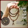  Chuỗi Vòng Gỗ Có Túc Số, Chuỗi 108 Hạt, Vòng Tay Phong Thủy [Kim Cương Hỷ Lạc] Gỗ Tự Nhiên 6 - 8mm 