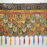  Rèm Quây 5 Tầng Trang Trí Bàn Thờ Mật Tông [Kim Cương Hỷ Lạc] Gấm 