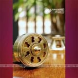  Kinh Luân Cầm Tay Siêu Biến Chú Cán Gỗ [Kim Cương Hỷ Lạc] Trọn Bộ Có Đế Cắm, Cao 17Cm 