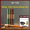  Nhang Trầm Hương Không Tăm [Kim Cương Hỷ Lạc] Bộ 11 Ống Nhang Trầm Hương, Thơm Dịu Nhẹ Tự Nhiên 100% 