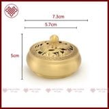  Lư Hương Đốt Trầm Lư Xông Trầm Đồ Thờ Cúng Trang Trí Bàn Thờ Mật Tông [Kim Cương Hỷ Lạc] 