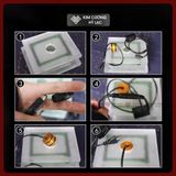  Đế Tượng Lưu Ly Có Đèn [Kim Cương Hỷ Lạc] Đôn Tượng Lưu Ly Có Kèm Đèn, Nhiều Màu 