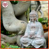  Tượng Phật A Di Đà [Kim Cương Hỷ Lạc] Trang Trí Nhà Cửa, Decor Sân Vườn 28Cm 