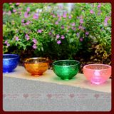  Bát Pha Lê 7 Màu, Chén Nước Cúng Dường [Kim Cương Hỷ Lạc] Pha Lê Cao Cấp 6x3,2 Cm 