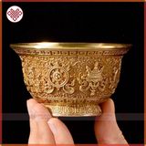  Chén Đồng Đồ Thờ Cúng Mật Tông [Kim Cương Hỷ Lạc] Đồng Cao Cấp 