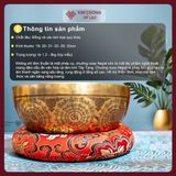  Chuông Xoay Thủ Công Nepal - Chuông Xoay Họa Tiết Hình Phật [Kim Cương Hỷ Lạc] Chuông Xoay Tây Tạng 