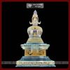  Tháp Xá Lợi Thủy Tinh [Kim Cương Hỷ Lạc] Cao 42Cm 