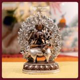  Tượng Phật Mật Tông Đồng - Tượng Phật Đồng Mini [Kim Cương Hỷ Lạc] Tượng Phật Decor Mini Tượng Nepal 