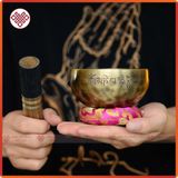  Chuông Xoay Full Moon Nepal [Kim Cương Hỷ Lạc] Size 10Cm, 15Cm - Thủ Công 