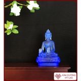  Bộ Tượng Phật Dược Sư Mật Tông [Kim Cương Hỷ Lạc] Lưu Ly 12Cm 