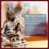  Tượng Phật Mật Tông Đồng - Tượng Phật Đồng Mini [Kim Cương Hỷ Lạc] Tượng Phật Decor Mini Tượng Nepal 