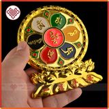  Miếng Dán Chữ Om - Lục Minh Đại Chú [Kim Cương Hỷ Lạc] 