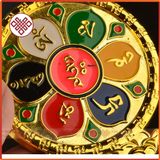  Miếng Dán Chữ Om - Lục Minh Đại Chú [Kim Cương Hỷ Lạc] 