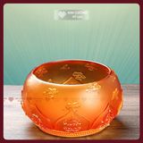  Lư Cắm Nhang Lưu Ly, Lư Cắm Hương Cao Cấp [Kim Cương Hỷ Lạc] Bát Nhang Lưu Ly, Lư Cắm Nhang Bàn Thờ 