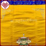  Rèm Cửa Trang Trí Bàn Thờ Mật Tông [Kim Cương Hỷ Lạc] Bát Cát Tường Màu Vàng 