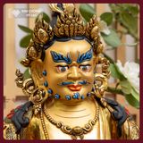  Tượng Hoàng Thần Tài Dzambala Đồng Mạ Vàng 44cm [Kim Cương Hỷ Lạc] Tượng Dzambala Chế Tác Nepal 