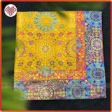  Khăn Trải Bàn Thờ Trang Trí Bàn Thờ Mật Tông [Kim Cương Hỷ Lạc] Gấm 
