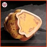  Lư Xông Trầm, Lư Đốt Trầm Hương Mật Tông [Kim Cương Hỷ Lạc] Bằng Gốm Hình Kỳ Lân Chiêu Tài Lộc 