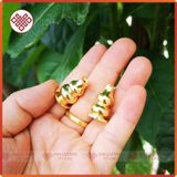  Đế Cắm Nhang Vòng Bằng Đồng Đặc, Đặt Hương Cây Mật Tông [Kim Cương Hỷ Lạc] Hình Hồ Lô 