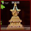  Tháp Xá Lợi Đồng Mạ Vàng Cẩn Đá [Kim Cương Hỷ Lạc] Cao 18Cm 36Cm 